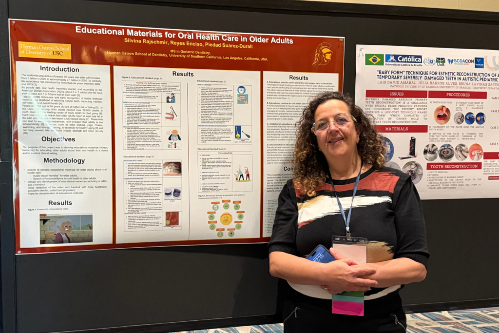 Dr. Silvina Rajschmir presenting at SCDA.